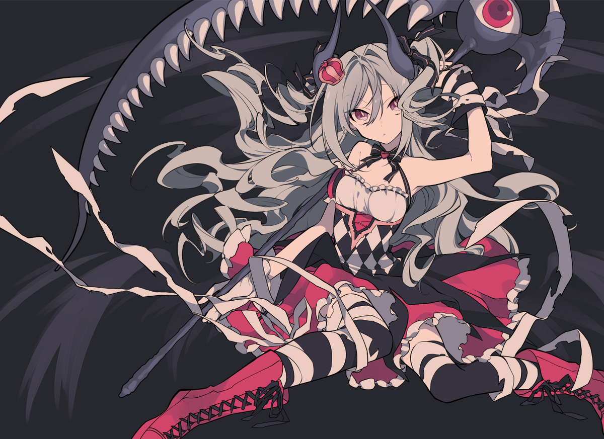 このタグを見た人はラフ画とその完成絵を見せる