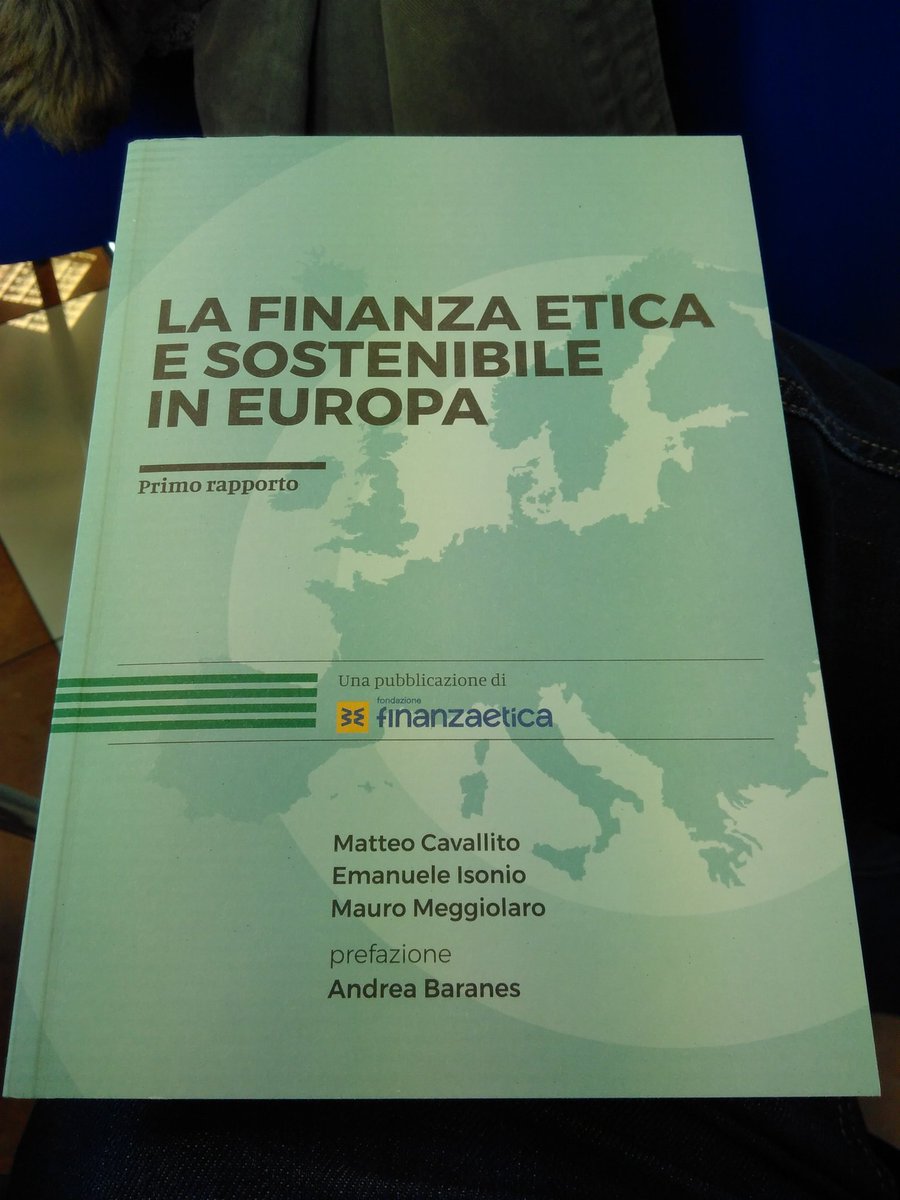 FabioTemporiti's tweet image. "Presentazione del 1° Rapporto sulla finanza etica in Italia e in Europa" @Novo_Modo @abaranes discute il primo rapporto sulla #finanzaetica in #Europa, pubblicazione della @FFinanzaEtica a cura di @mcavallito, @EmanueleIsonio e @meggio_m #sostenibilità #NovoModo #NovoModo17