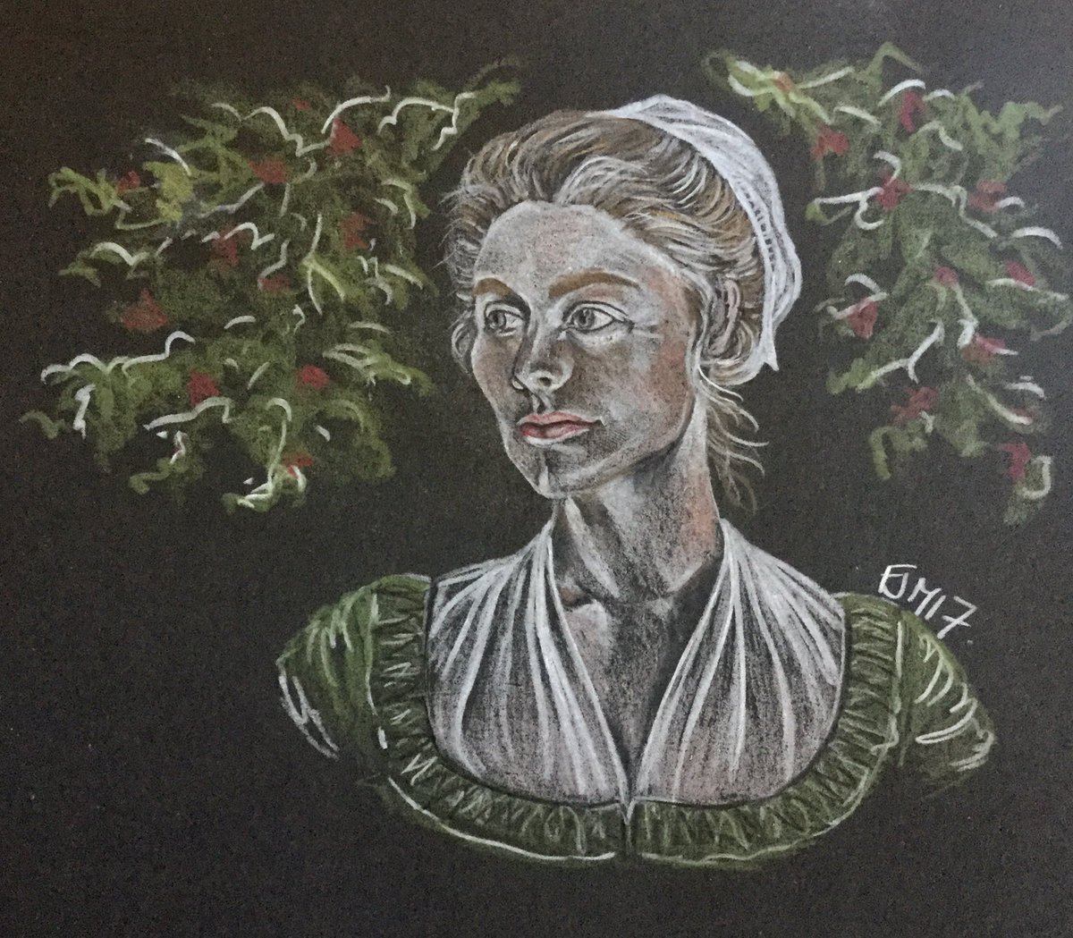 sketchingwitch's tweet photo. Laoghaire #25daysofOutlander #day2 #Outlander https://t.co/c4V6kdJmiC
