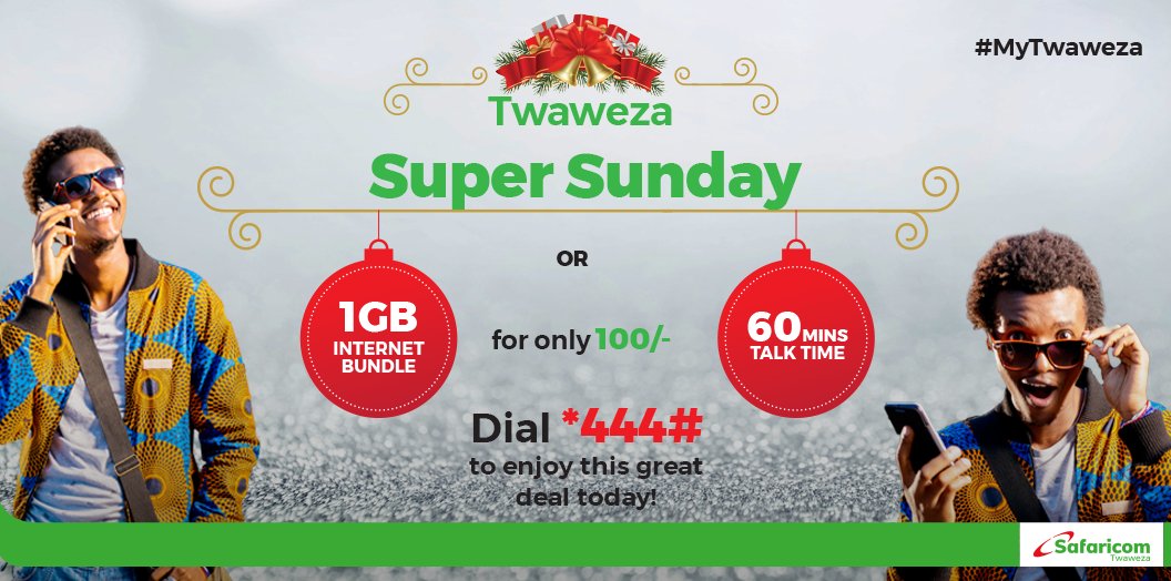 Image result for Safaricom customers to enjoy Super Sunday talk-time offer