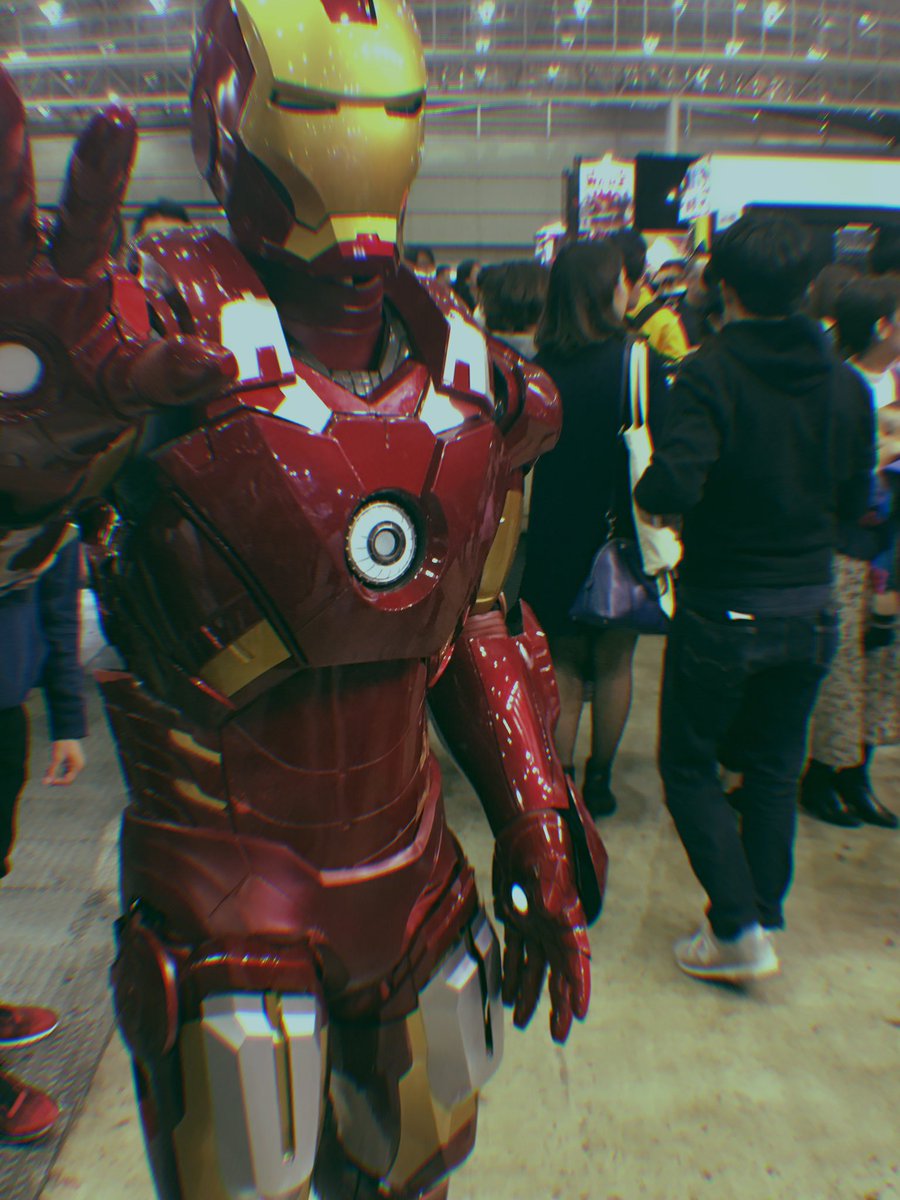 honochii0114's tweet photo. 今日はお仕事で
TOKYO COMIC CON へ
言ってきましたっ☺︎♥

沢山仮想してる人いて
すごかったなぁ～！！！ https://t.co/8gOEsVilDX