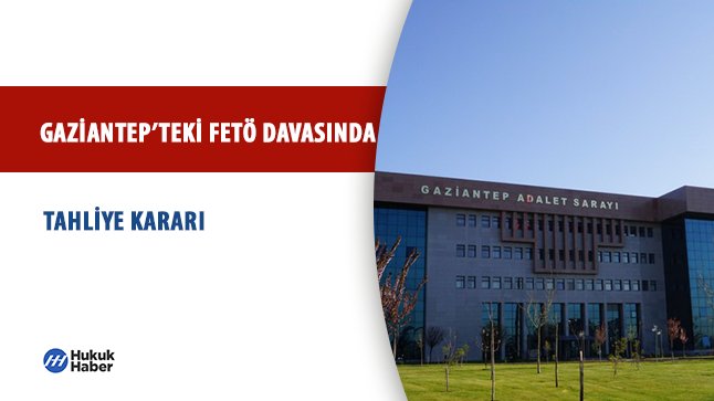 Gaziantep’teki FETÖ Davasında Tahliye Kararı

hukukhaber.com.tr/gaziantepteki-… 

#hukuk #haber #Gaziantep