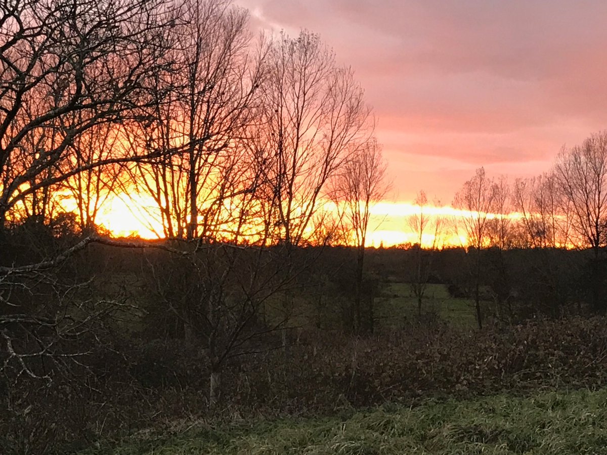 AnnetteGately's tweet image. This sunset from last night just makes you feel better. Thank you #loveSuffolk