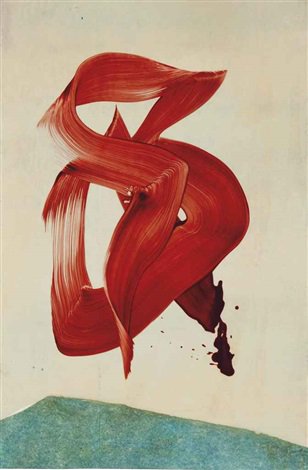 'Untitled' - James Nares #painting Artist's page in @Kasmingallery : goo.gl/gNsa5c