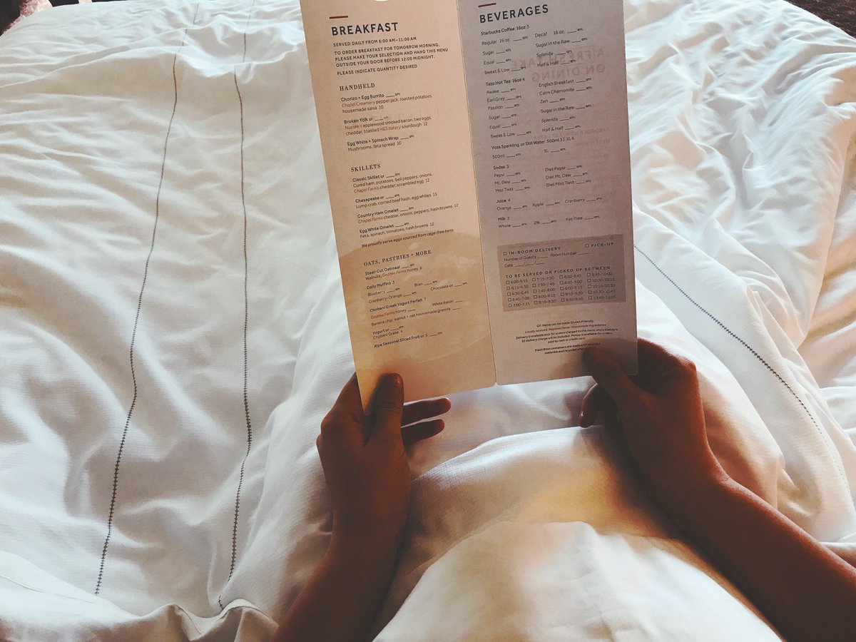 BaltMarriottWf's tweet photo. Breakfast in bed is just what the weekend ordered! https://t.co/MTddKZI7ah