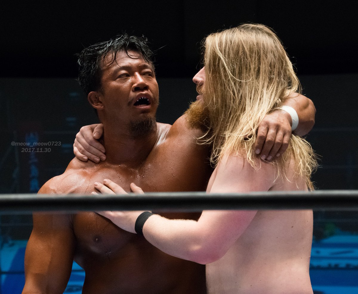 meow_meow0723's tweet photo. 2017.11.30 WTL2017 後楽園ホール大会
Keep going!!
#njpw #njwtl #davidfinlay #北村克哉 #musclecandy https://t.co/NdDLBLcvTy