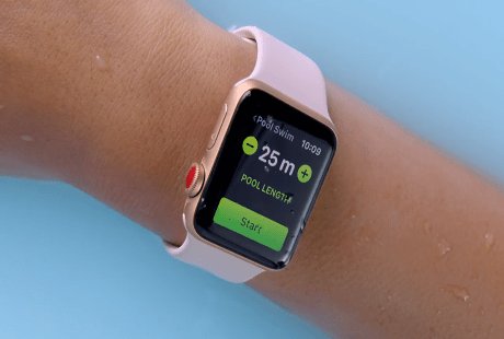 apple watch commercial swimming