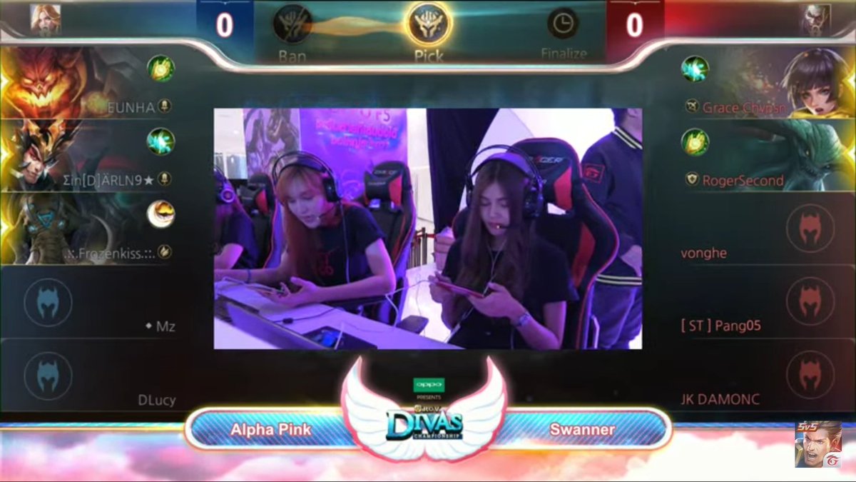 jakarsenal's tweet photo. Fc @frozenkisssss #rov ทีม #AlphaPink อย่างโหด 😉 https://t.co/TZ4HNwcxSV