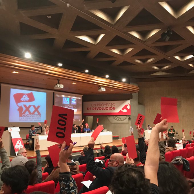 LE PARTI COMMUNISTE D’ESPAGNE (PCE) RENOUE AVEC LE MARXISMELÉNINISME