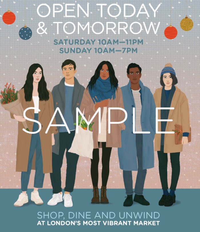 #SAMPLECHRISTMAS \\ This @smallbizsatuk you can find us alongside 50 other independent #smallbiz @weareurbanvillage @hemingwaydesign ‘s #samplechristmas at #greenwichpeninsula