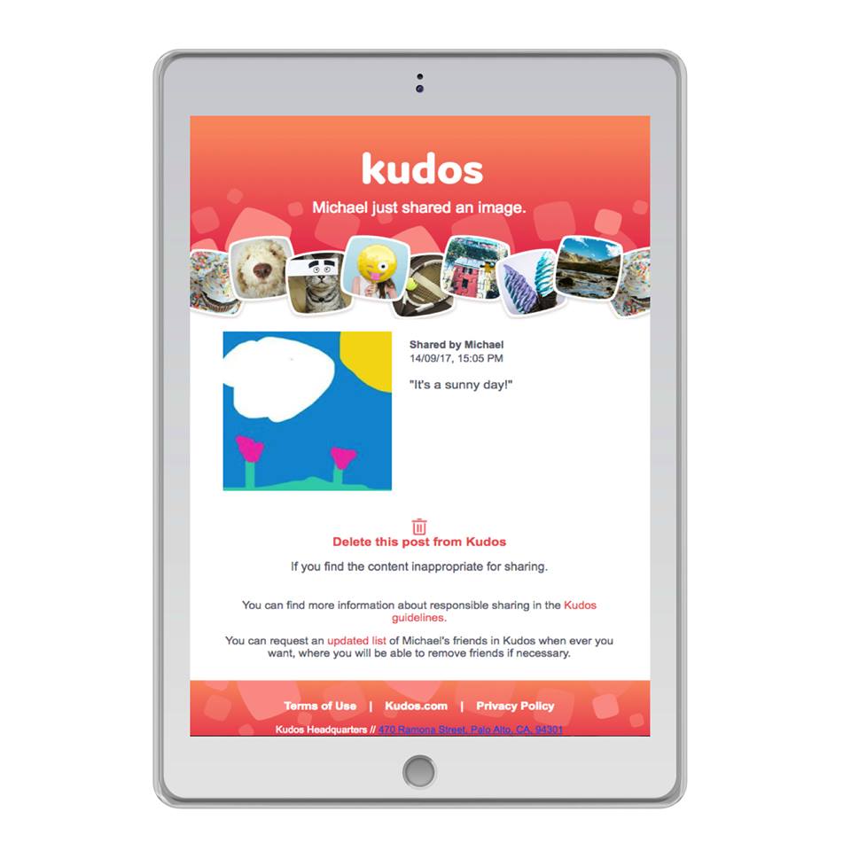 TeamSpotlite's tweet photo. We have implemented a #Parental #Supervision feature for users under thirteen, making it easy for #moms and #dads to monitor their child’s activities.
All posts are shared with the child’s parent or adult guardian.
#Parenthood #StopBullying #AppForKids #KudosApp #KudosCares https://t.co/IopdlPDUvX