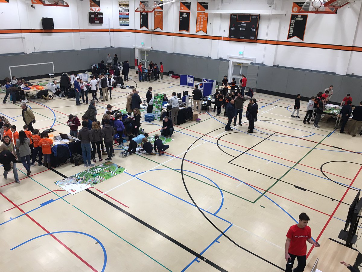 UKColin's tweet photo. It's a "flood" of activity at this year's #HydroDynamics #FIRSTLegoLeague North London Tournament. @FLLUK #LondonFLL https://t.co/5g80uW5wlV