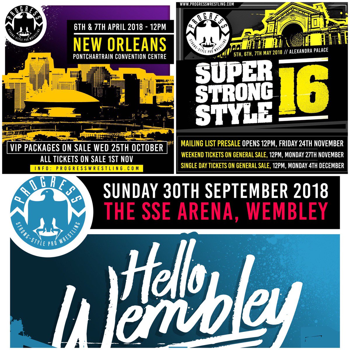ThisIs_Progress's tweet photo. These 3 huge shows next year are all on sale - come and see us! 
6-7 April at @pontcenter: https://t.co/7cexAZv3PD 
5-7 May at @Yourallypally: https://t.co/BoFYvGNw23
30 Sept at @ssearena: https://t.co/AmuRQfdx3z 
#ThisIsProgress https://t.co/ORNAiUZohA
