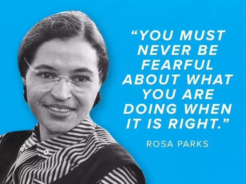 TheRealMightyX's tweet photo. Rosa Parks...she took a stand 62 years ago!! https://t.co/GM13BVibJB