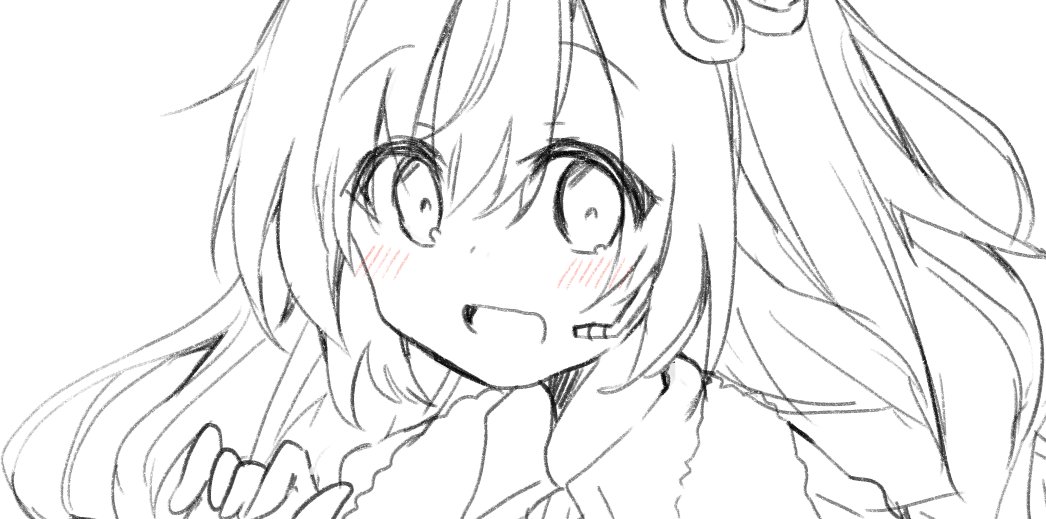 あかりちゃん線画 