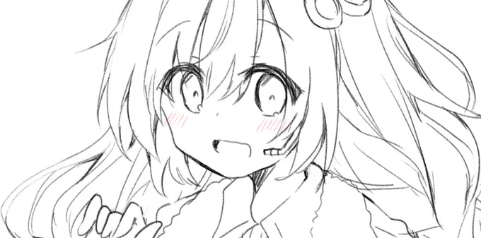 あかりちゃん線画 