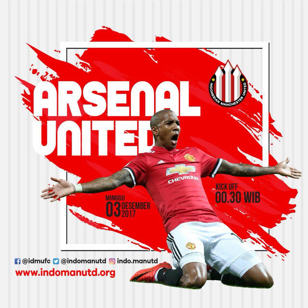 [NONBAR INDOMANUTD BANDA ACEH]
Vs Arsenal
Minggu, 3 Des 2017
00.30 WIB. At Lampriet Coffee
Join us!!!