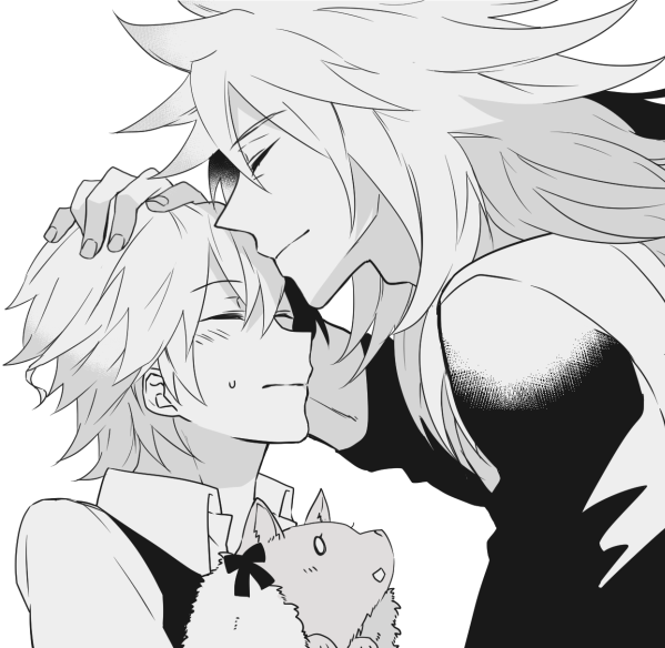 高嵜さん(@takasa_ki)のWジークと抹茶さん(@mameshi_ft)のセガカフェレウス描かせて頂きました〜〜圧倒的に足りない何か
 #ふぁぼした人の画像欄覗いて素敵絵を私の絵柄で描いてもいいですか 