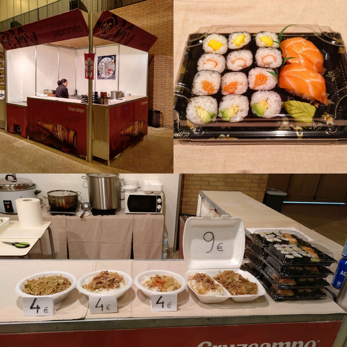 PeTeTe_PW's tweet photo. 🎮 3MDK e★STAR
Team 3Maj DraKon
¿Aún no te has pasado por el #RestauranteJapones de nuestro PATROCINADOR @OshiroSevilla en su Stand del pabellón 2 de @Mangafest @MangafestVJ?🍲🍱🍚🍝🍢🍣🍤🍥🍡🍶
No te vayas sin probar sus #MenuJapones
Te esperamos en #MangaFest17 & #GamingFest17 https://t.co/C1kmZ7gvzk