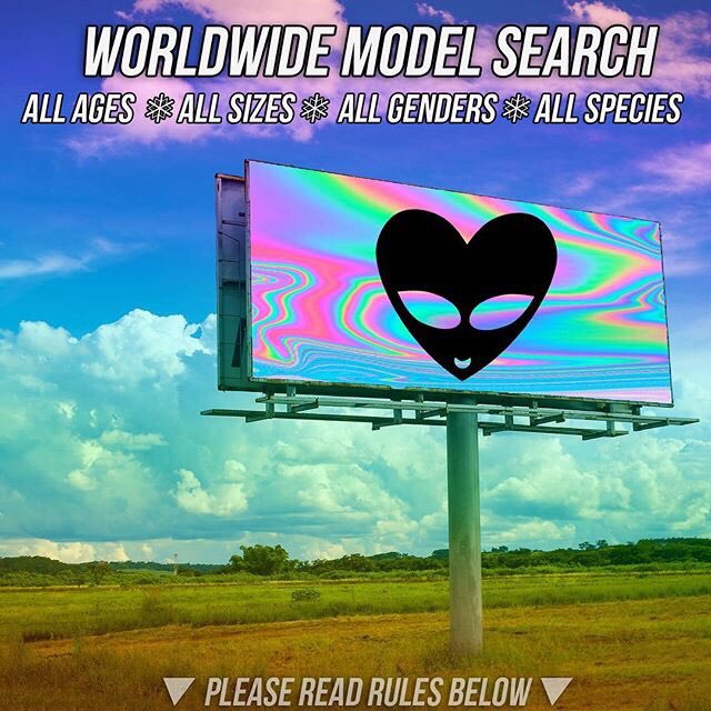 alienoutfitters's tweet photo. #alienmodelsearch β Please read all rules before entering:
π½πππ½πππ½π
βΌοΈ
-Public acc... https://t.co/Rn0VInQtuE https://t.co/rZjzmp3gya