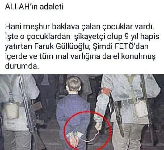 Filiz In Dusunceleri Twitterissa Faruk Gulluoglu Seneler Once Bu Cocugu Hapse Arttirmis Simdi Gulluoglu Hapiste O Zaman Ki Hukumet Serefsizmis Yazik Degil Miydi Bu Cocuga Https T Co 6pvobzkgio Twitter