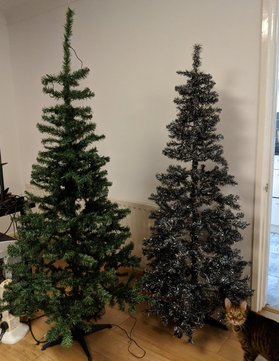 marignetic's tweet photo. Okay peepsies... @aj_patz & I are looking for your vote on which tree is best... Comment on this post and express your love for either tree! πππ #aunatural #fabulouslyfancy #treewar https://t.co/s9btQAFdab