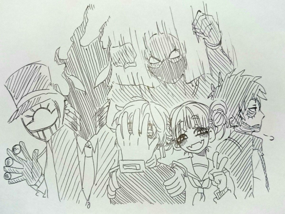 トガちゃんはなんか描いてて楽しい
トガちゃんしか描かなすぎて他がちょっと思い出せないけど
マグ姉とか色々いたのは覚えてるんだよ、描けないだけで、うん 