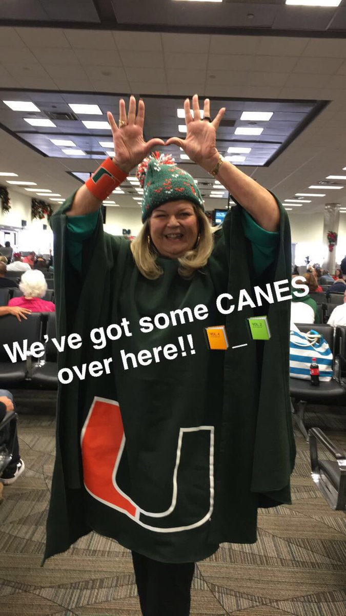 MNorona's tweet photo. Charlotte here we come!! #Canes #theU #weWinwereIn #ACCChampionship #MiamiHurricanes #beatClemson https://t.co/XzjjlROWh9