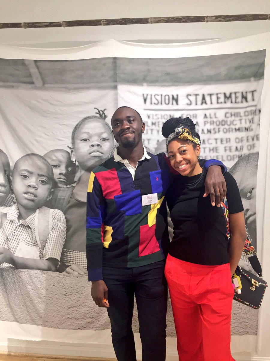 GetKrissed's tweet image. Congrats to my guy @kofiblackstar for his first solo exhibit, 'Land that We Love.' Young legend with the lens.