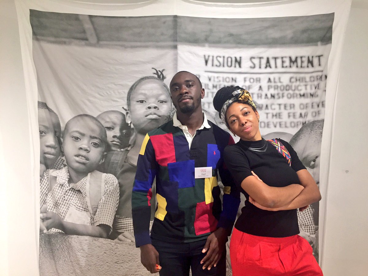 GetKrissed's tweet image. Congrats to my guy @kofiblackstar for his first solo exhibit, 'Land that We Love.' Young legend with the lens.