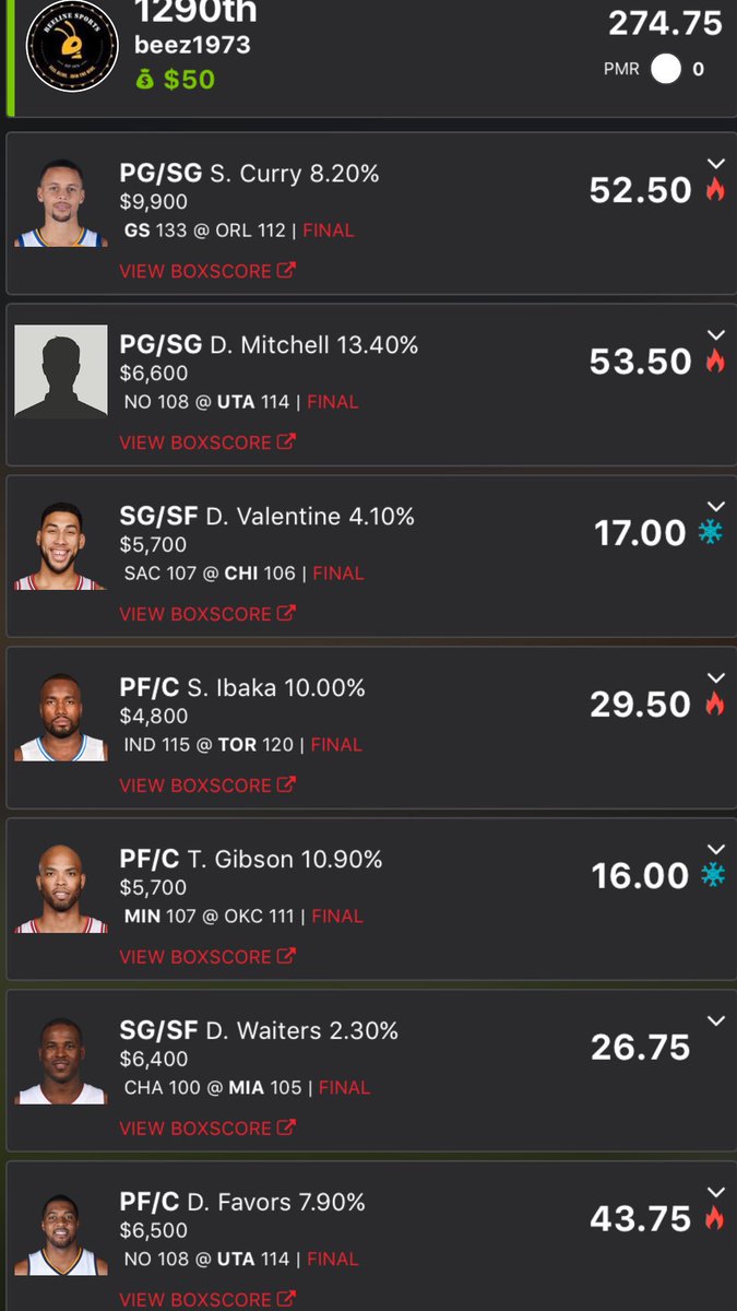 G7SportsM's tweet photo. NBA DFS, Draft Kings with Another Double Whammy,  Sign up today and stay in the green ✅ ➡️ https://t.co/rNAeQlrgWV #NBA #DFS #DraftKings https://t.co/5aiGb0Orwy