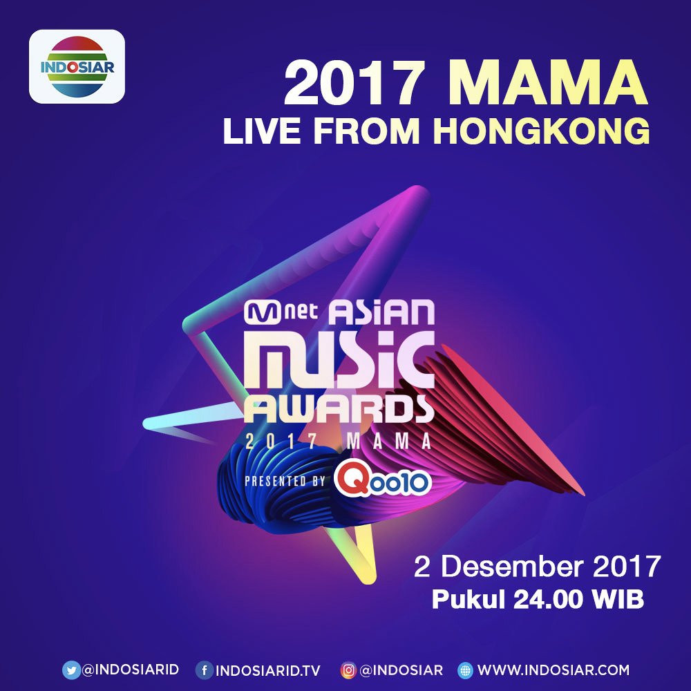 Yuhuu! Jangan tidur dulu ya! Malam ini, akan ada #2017MAMA di Indosiar, pukul 24.00 WIB

Coba dong kasih tau mimin, kamu nungguin penampilannya siapa, sih?