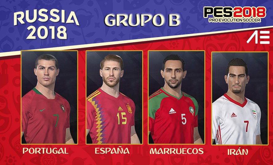 AerialEdson's tweet photo. La pregunta es más que obvia pero, para uds quienes avanzan en este grupo? @FIFAWorldCup @PESlatam @officialpes #PES2018😀 https://t.co/q6FiLEKXkO
