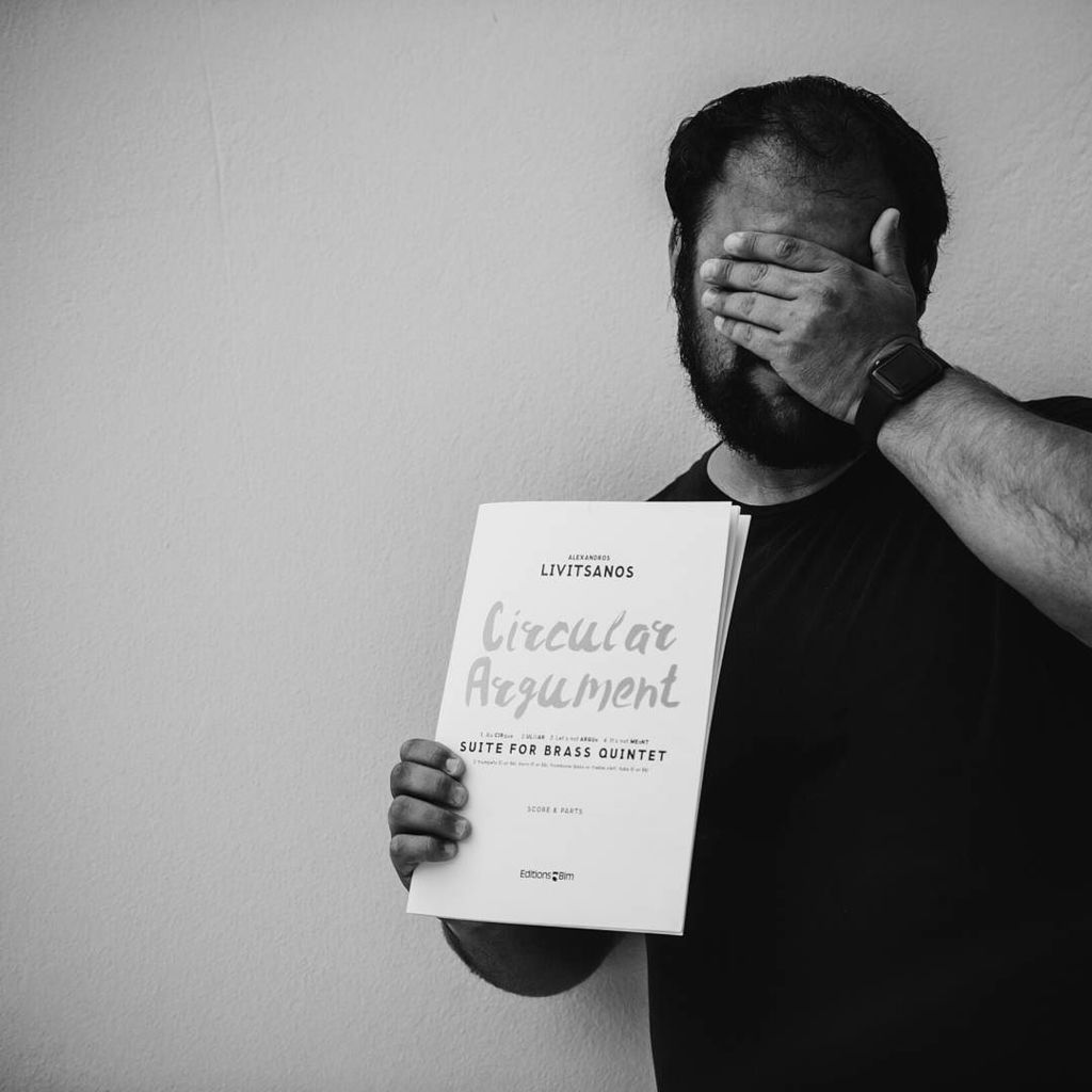 AlexLivitsanos's tweet image. #circularargument #brassquintet #composer #brass #musicsheet #artist #blackandwhitephotography #proud #chambermusic #mymusic #justpublished #editionsbim #livitsanos ift.tt/2i97TCK