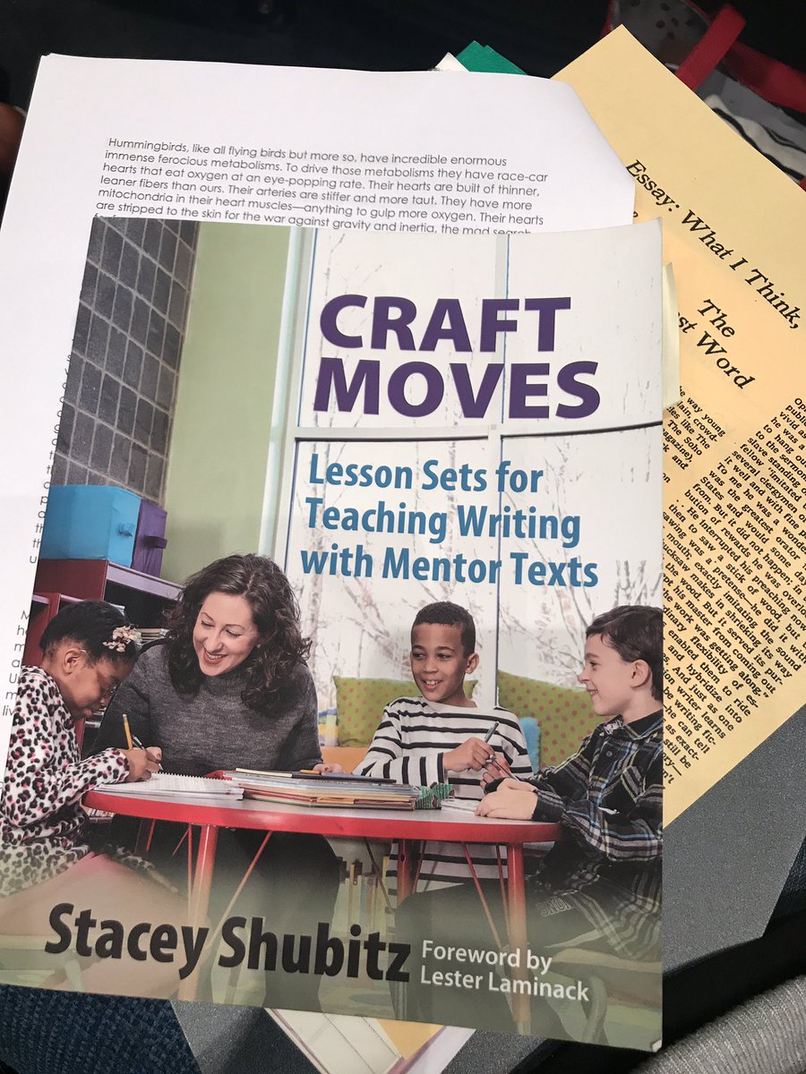 ReaderLeaderBSA's tweet photo. Investing this festive Saturday in growing my knowledge base on Personal Essays w/ @sshubitz thanks to @CyFairISD! #writingworkshop #expositoryessay #TigersRoar #FourthGradeWriting https://t.co/dwI9wD1N2W