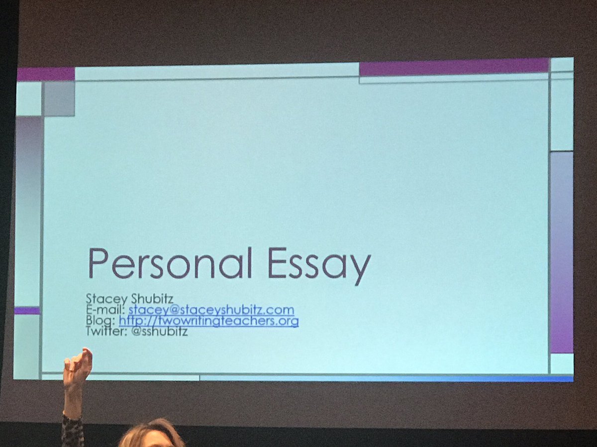 ReaderLeaderBSA's tweet photo. Investing this festive Saturday in growing my knowledge base on Personal Essays w/ @sshubitz thanks to @CyFairISD! #writingworkshop #expositoryessay #TigersRoar #FourthGradeWriting https://t.co/dwI9wD1N2W