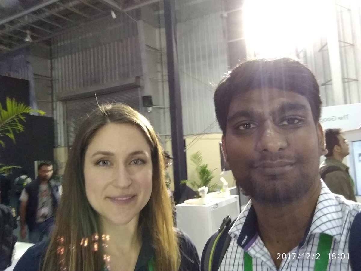 Balaji_Designer's tweet photo. Had a great day of learning at #GDDIndia2017 Thanks @muirwd @Mpowel85 @meiluz for sharing your Design process and insights about my designs and ways I can improve myself as a designer. https://t.co/xn0XXe0h2j