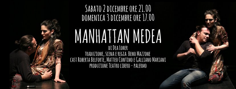 CompagniaMaMiMo's tweet photo. #ManhattanMedea #DeaLoher #BenoMazzone @TeatroLiberoPa stasera e domani al #PiccoloOrologio @culturaRER @ComuneRE #drammaturgiacontemporanea https://t.co/kxSzBMnHEX
