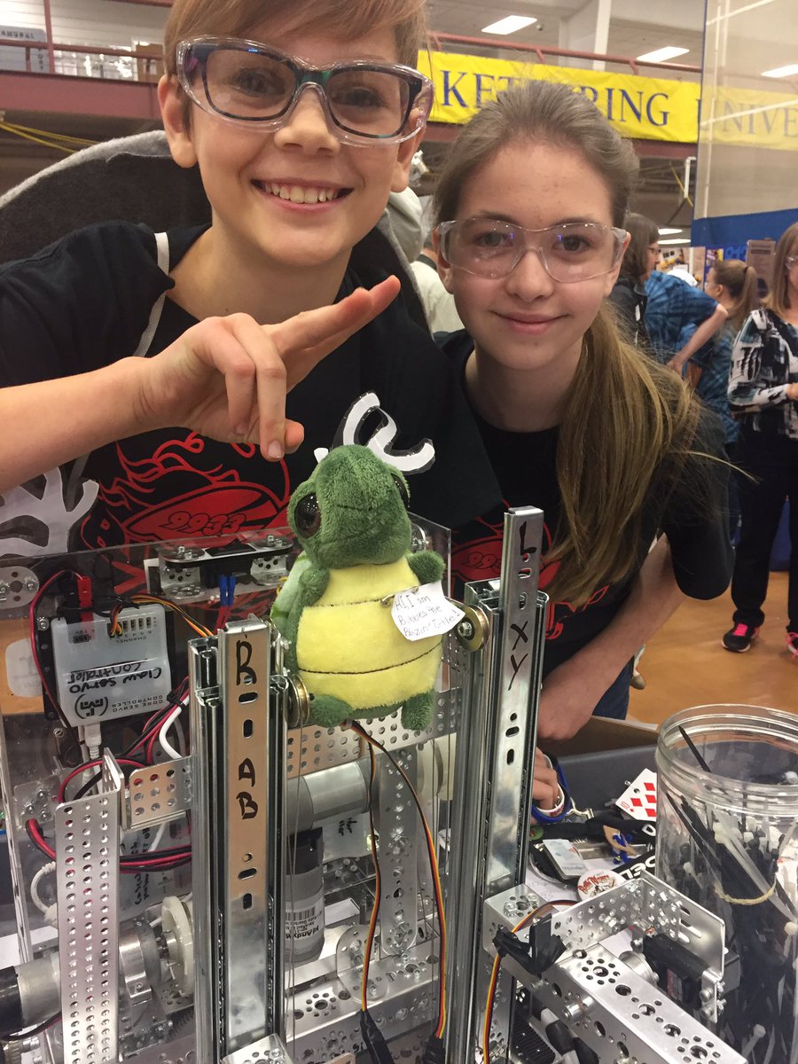 ftc9933's tweet photo. We have a mascot "bubbles the blazing turtle" #turtles #FTC #team9933 #BlazingTurtles #Competition https://t.co/TXpZixzcHZ