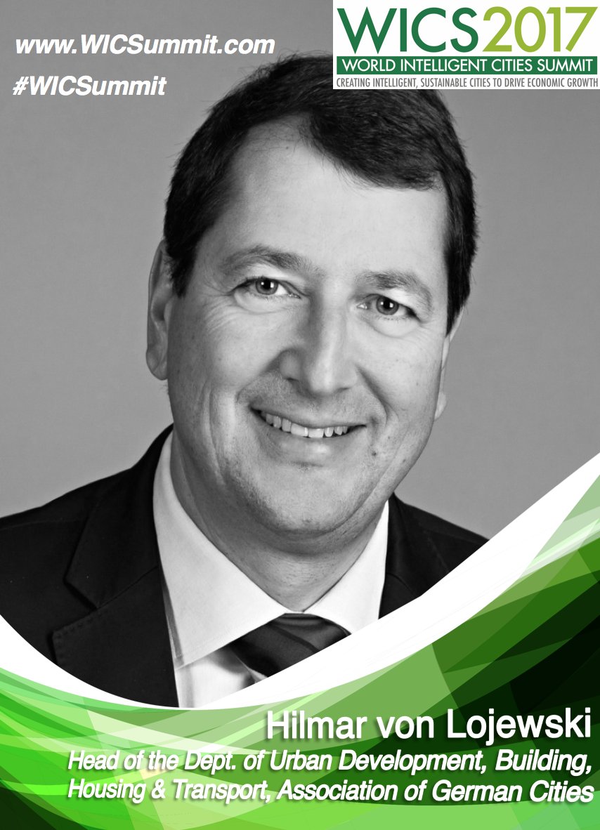 Hilmar Von Lojewski, Head of Department of #Urban #Development, #Construction, #Housing and #Transport of Association of #German #Cities will speak in 'Urban Regeneration' session at #WICSummit #KentselDönüşüm #AkıllıŞehirler #IntelligentCities #SmartCities #Ankara <a href="/staedtetag/">Deutscher Städtetag</a>