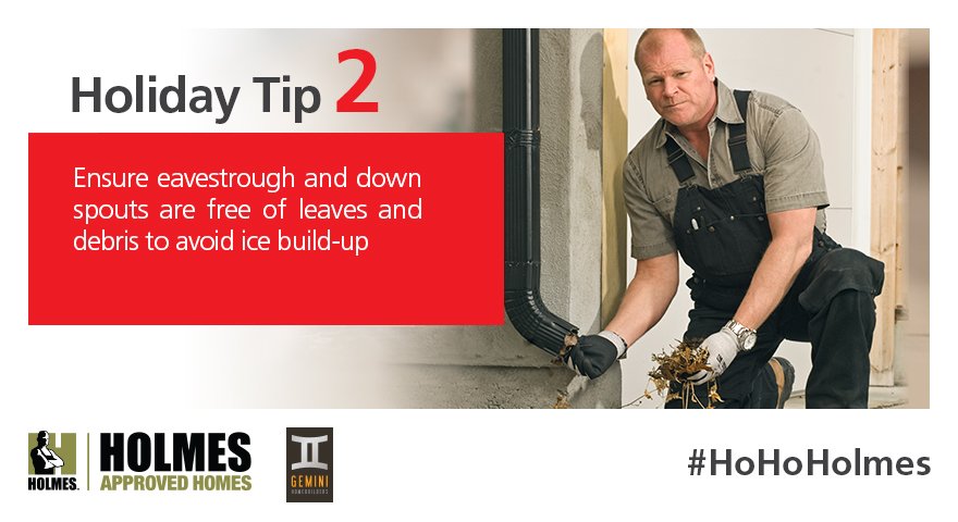 Make_It_Right's tweet photo. Here’s a pretty simple project you can tackle this weekend to keep your roof in good shape over winter. #HoHoHolmes https://t.co/d6AzdQRwt0