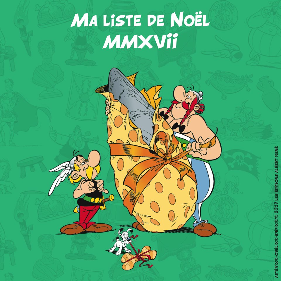asterixofficiel's tweet photo. À part un menhir on vous offre quoi à Noël ? ;) https://t.co/4GVBSPUwo0