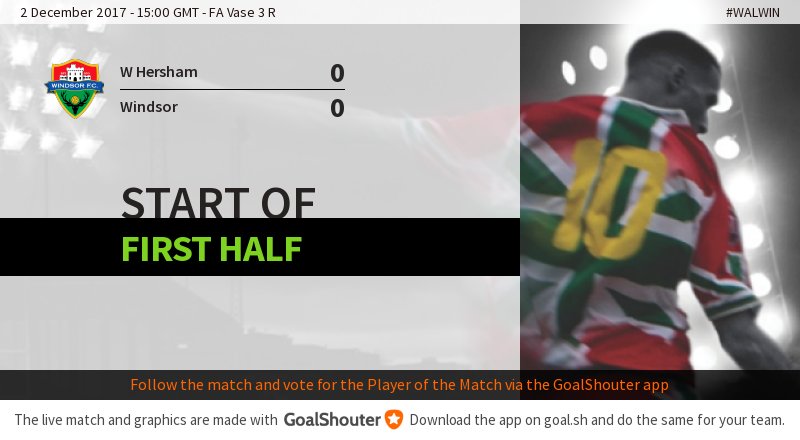 windsorfc's tweet photo. #WALWIN: Match started! https://t.co/rEQX9LKV9s https://t.co/3yRz8tUt0S