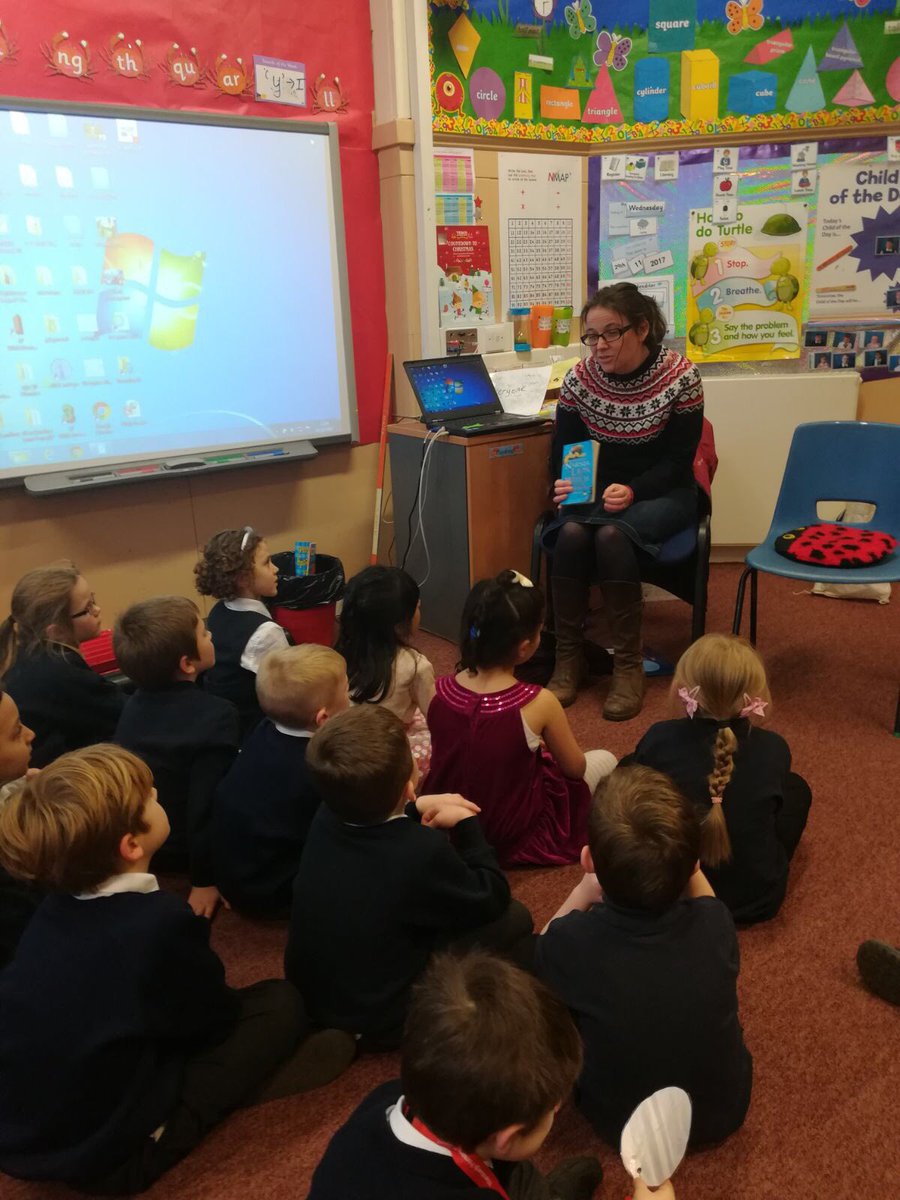 WBurghPrimary's tweet photo. Alistair's Mum read an excerpt from The Lion, The Witch and The Wardrobe we were enchanted! Thank you for giving up your time. #WillybugsRead #BookWeekScot https://t.co/CyqQPoDwXe