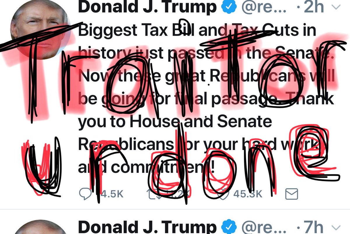 Rosie's tweet photo. rest of ur life in jail - u sick MF #TRAITORTRUMP https://t.co/ktJIvojOck