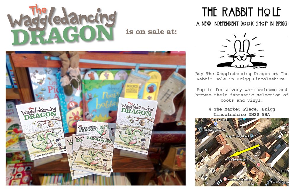 grimlock_press's tweet image. The Waggledancing Dragon is now for sale at The Rabbit Hole in Brigg in Lincolnshire bit.ly/2Aka9S6 if you&apos;re in the area pop in for a very warm welcome and to browse their books and vinyl records