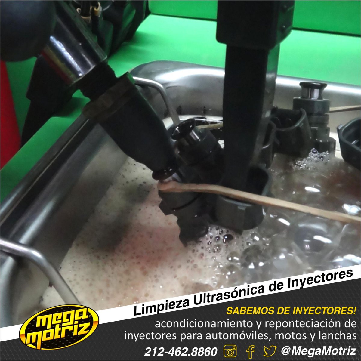 MegaMotriz's tweet photo. Esto es servicio personalizado!
cada #inyector es testeado, probado y luego pasa a la #limpieza #ultrasonica posteriormente vuelve a ser probado y testeado.
Garantizamos la #calidad de nuestro #servicio porque #SabemosDeInyectores
Ven a #MegaMotriz estamos en #ElParaiso #Caracas https://t.co/HzeRVJ0zfL