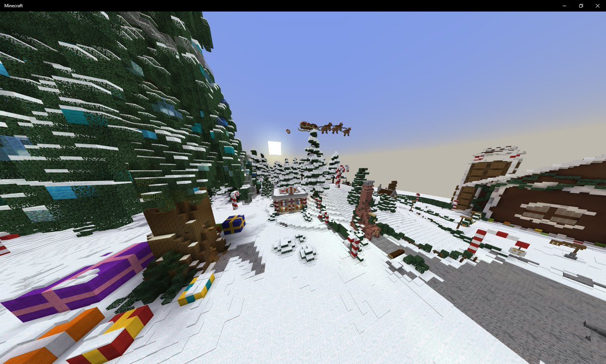 inxomnyaa's tweet photo. The winter lobby is UP NOW on the #WOLVESFORTRESS NETWORK! Buildt by @Felix15169 , with many secrets, a vote key shop and neat portals! https://t.co/CmtoNQgo6s