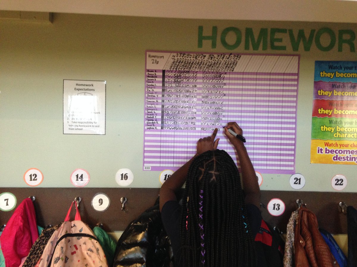 Homework counts at #Herzl ! Excellence in small things lead to excellence in big things! <a href="/auslchicago/">Academy for Urban School Leadership (AUSL)</a>