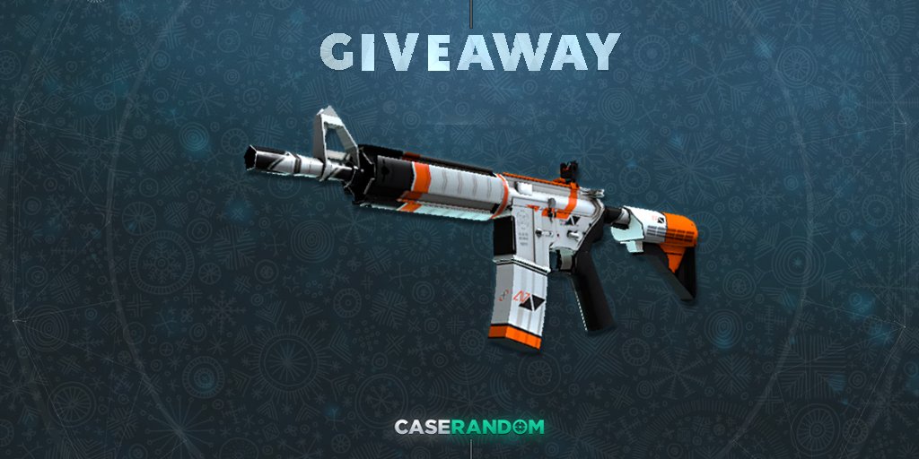 FerpaDoMato's tweet photo. Win 🏆 ★M4A4 | Asiimov ⏱️ in 24hr!
-Go https://t.co/jDFOYslDdi 
-RT&amp;Like⌛️ by #caserandom via @c0nvey https://t.co/0cPUvbdWmX